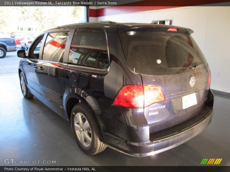Tanzanite Blue Metallic / Sierra Stone 2011 Volkswagen Routan SE