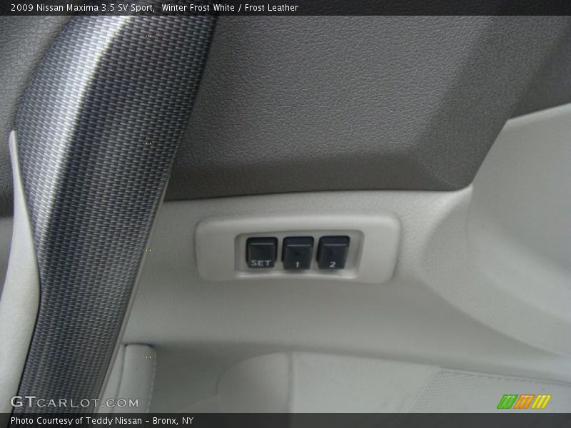 Winter Frost White / Frost Leather 2009 Nissan Maxima 3.5 SV Sport