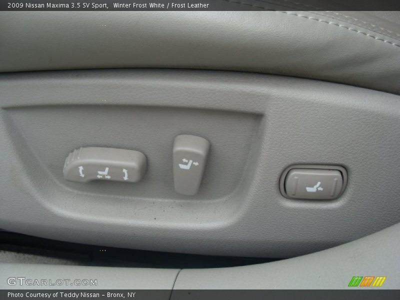 Winter Frost White / Frost Leather 2009 Nissan Maxima 3.5 SV Sport