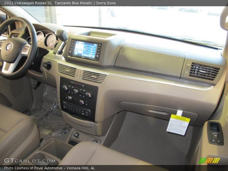 Dashboard of 2011 Routan SE
