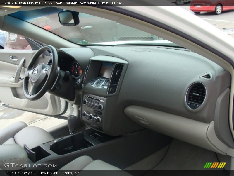 Winter Frost White / Frost Leather 2009 Nissan Maxima 3.5 SV Sport