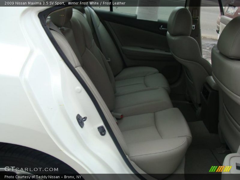 Winter Frost White / Frost Leather 2009 Nissan Maxima 3.5 SV Sport