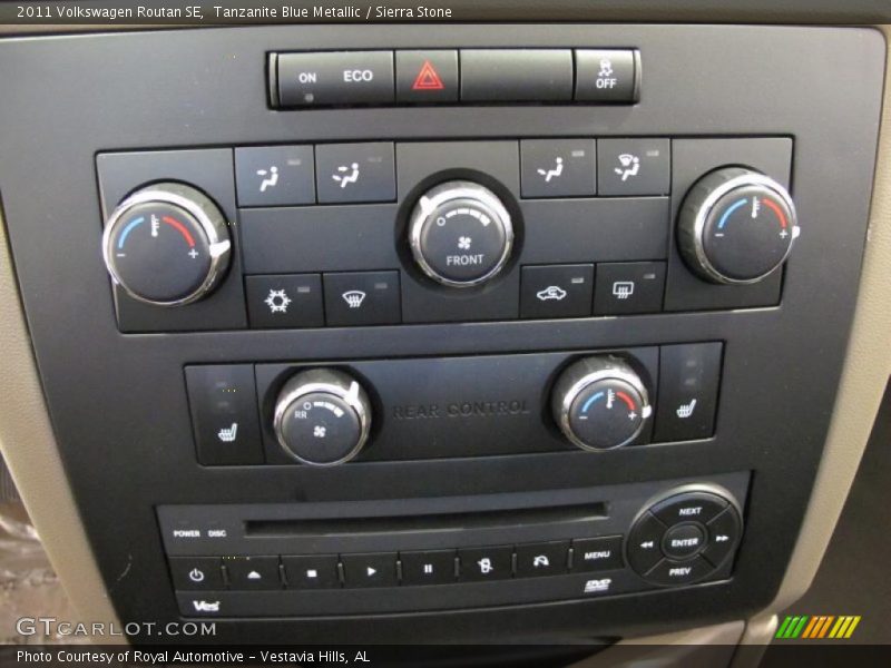 Controls of 2011 Routan SE