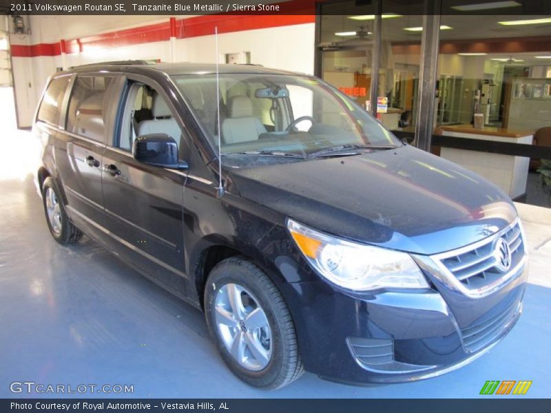 Tanzanite Blue Metallic / Sierra Stone 2011 Volkswagen Routan SE