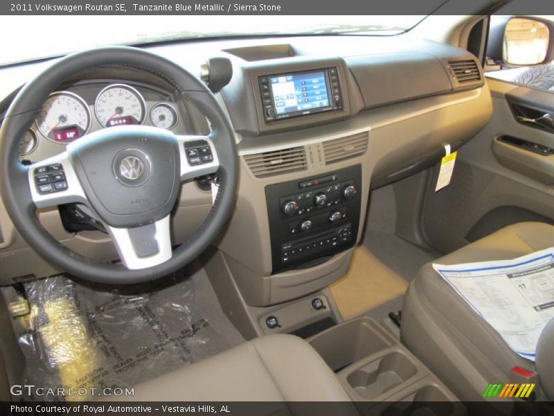 Tanzanite Blue Metallic / Sierra Stone 2011 Volkswagen Routan SE