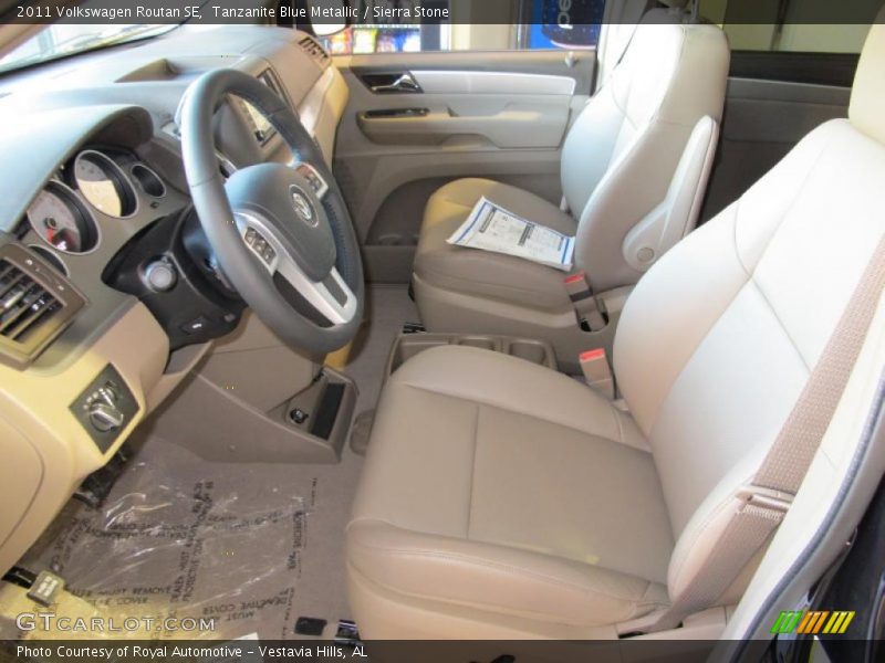 Tanzanite Blue Metallic / Sierra Stone 2011 Volkswagen Routan SE