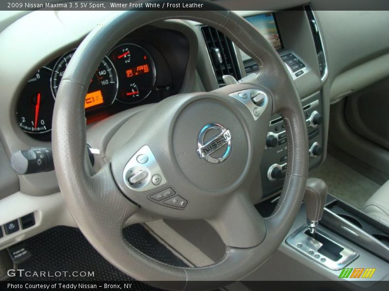 Winter Frost White / Frost Leather 2009 Nissan Maxima 3.5 SV Sport