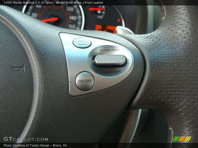 Winter Frost White / Frost Leather 2009 Nissan Maxima 3.5 SV Sport