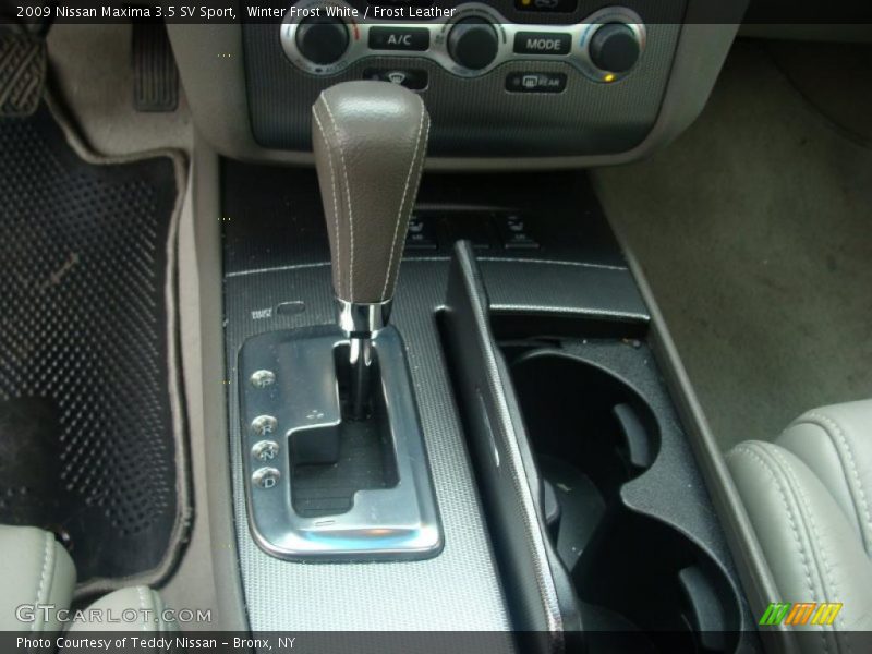 Winter Frost White / Frost Leather 2009 Nissan Maxima 3.5 SV Sport