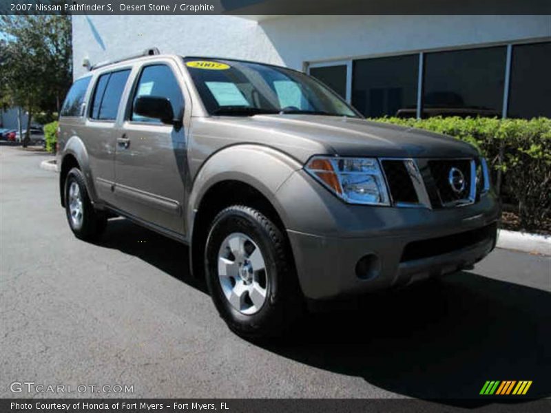 Desert Stone / Graphite 2007 Nissan Pathfinder S