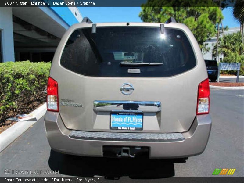 Desert Stone / Graphite 2007 Nissan Pathfinder S