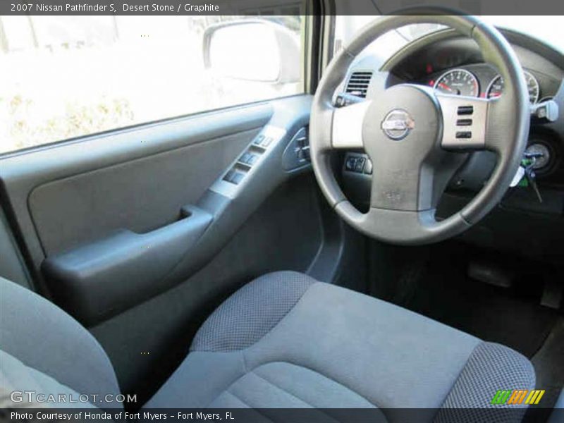 Desert Stone / Graphite 2007 Nissan Pathfinder S