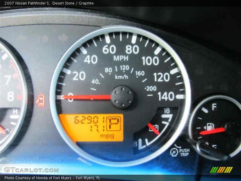 Desert Stone / Graphite 2007 Nissan Pathfinder S