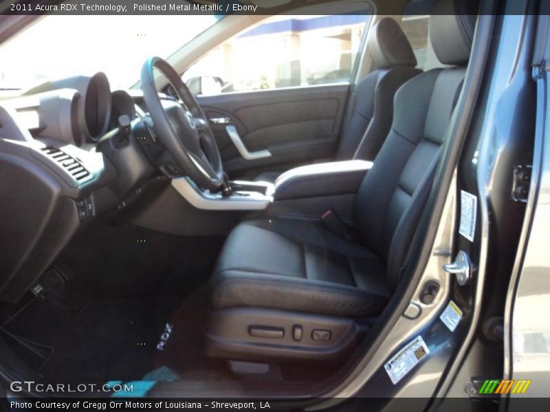  2011 RDX Technology Ebony Interior