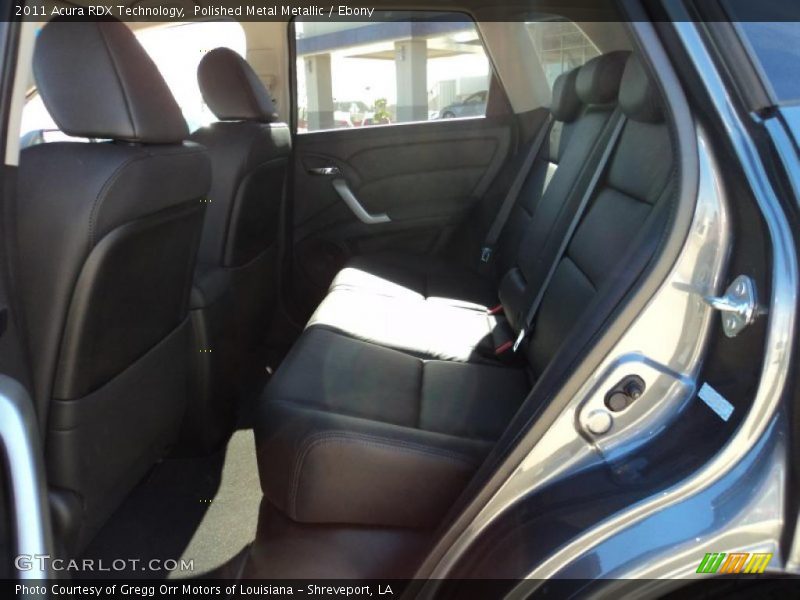  2011 RDX Technology Ebony Interior