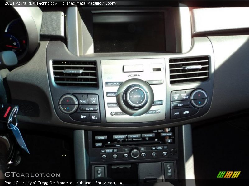Controls of 2011 RDX Technology