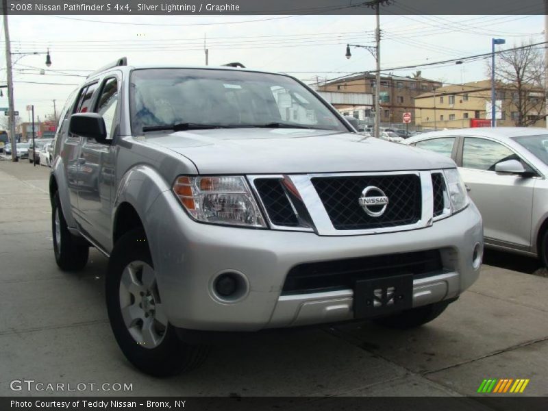 Silver Lightning / Graphite 2008 Nissan Pathfinder S 4x4