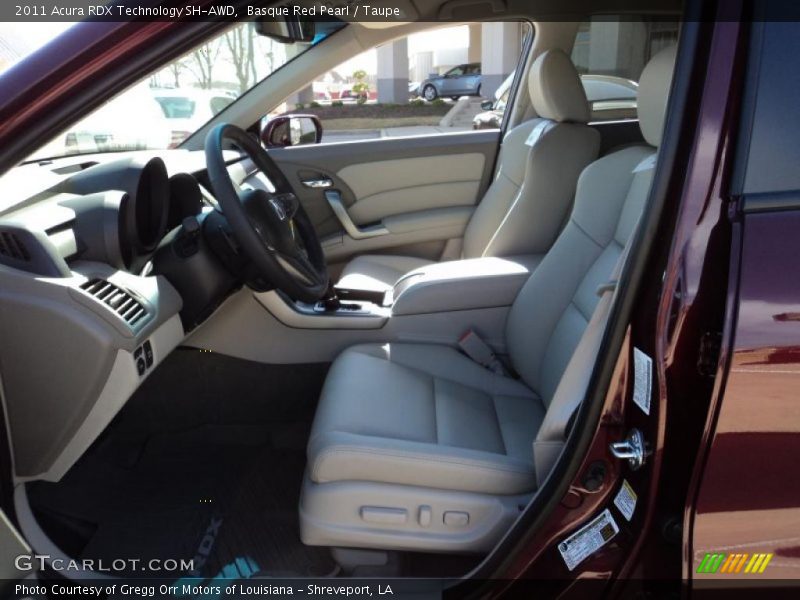  2011 RDX Technology SH-AWD Taupe Interior