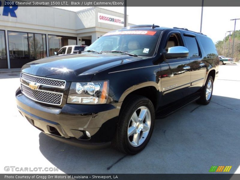 Black / Light Cashmere/Ebony 2008 Chevrolet Suburban 1500 LTZ