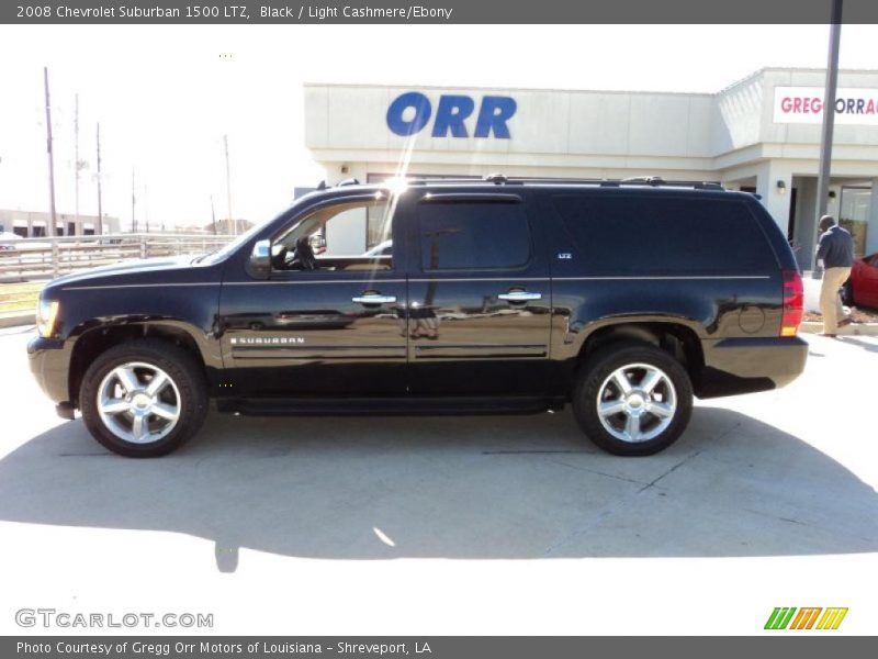 Black / Light Cashmere/Ebony 2008 Chevrolet Suburban 1500 LTZ