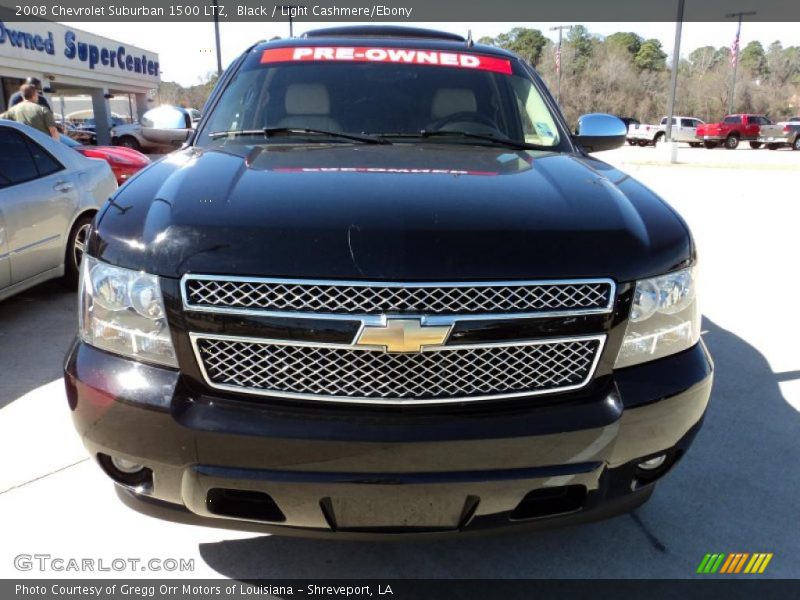 Black / Light Cashmere/Ebony 2008 Chevrolet Suburban 1500 LTZ