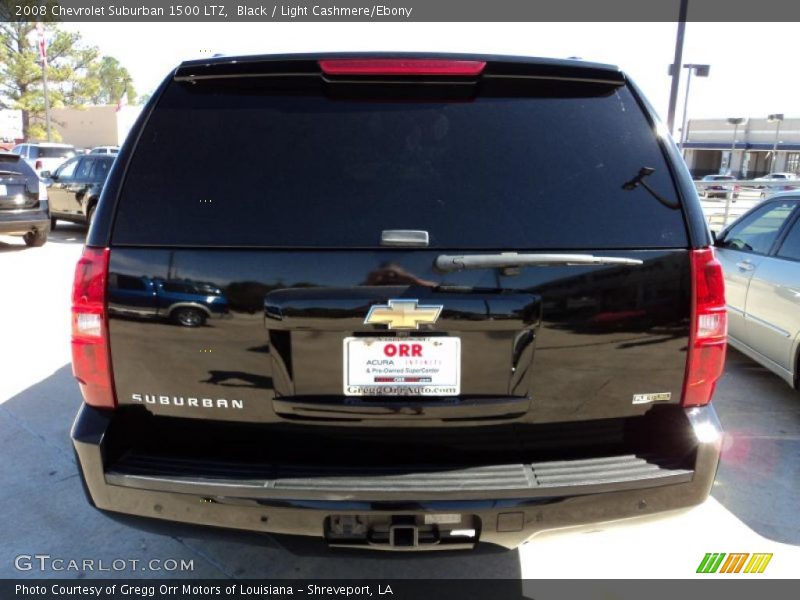 Black / Light Cashmere/Ebony 2008 Chevrolet Suburban 1500 LTZ