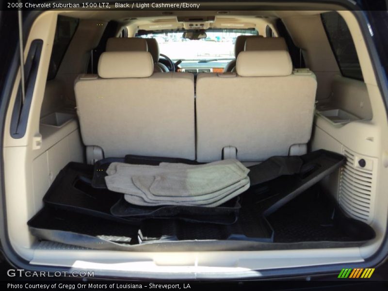 Black / Light Cashmere/Ebony 2008 Chevrolet Suburban 1500 LTZ
