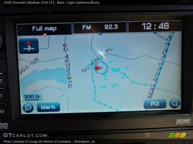 Navigation of 2008 Suburban 1500 LTZ