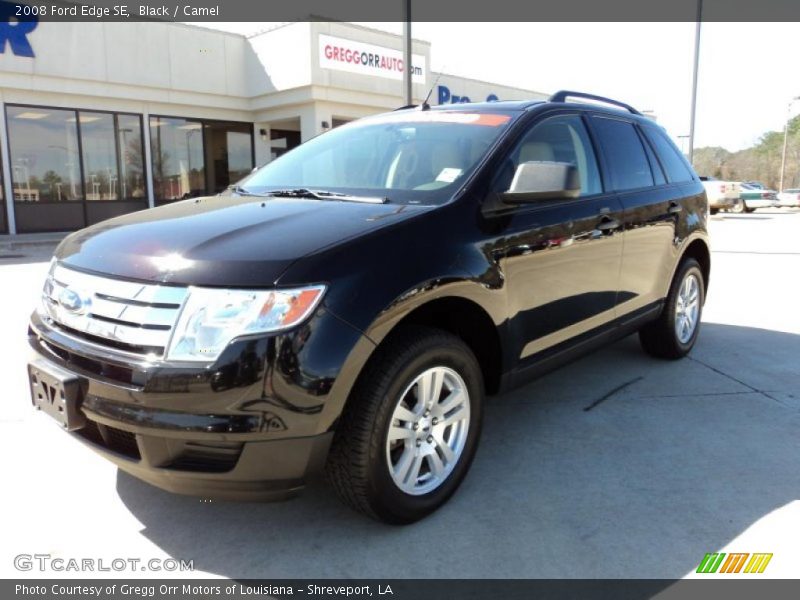 Black / Camel 2008 Ford Edge SE