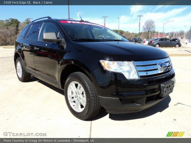 Black / Camel 2008 Ford Edge SE