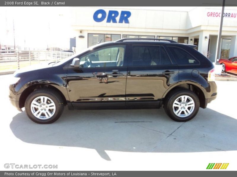 Black / Camel 2008 Ford Edge SE