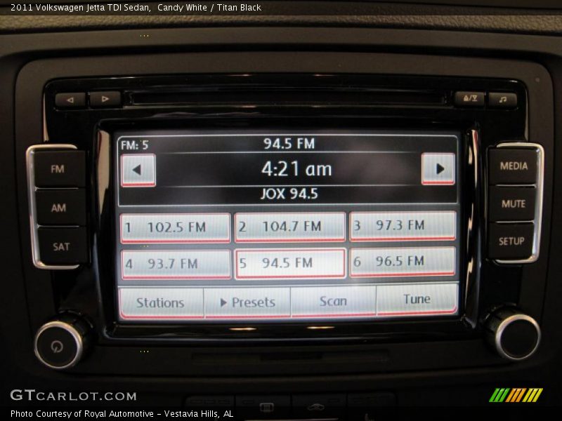 Candy White / Titan Black 2011 Volkswagen Jetta TDI Sedan