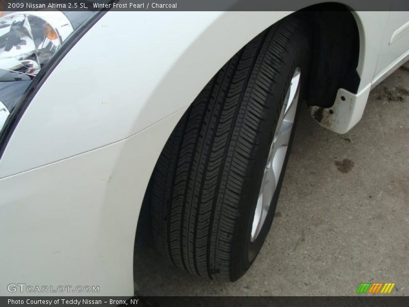 Winter Frost Pearl / Charcoal 2009 Nissan Altima 2.5 SL