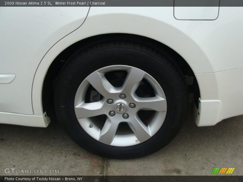 Winter Frost Pearl / Charcoal 2009 Nissan Altima 2.5 SL