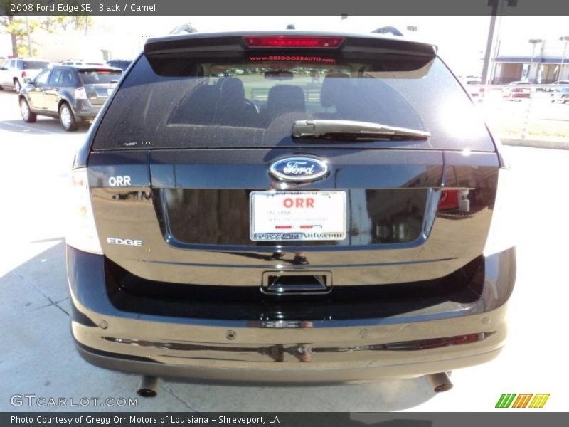 Black / Camel 2008 Ford Edge SE
