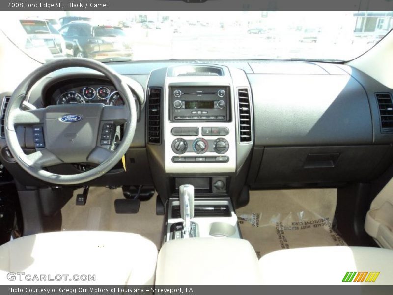 Black / Camel 2008 Ford Edge SE