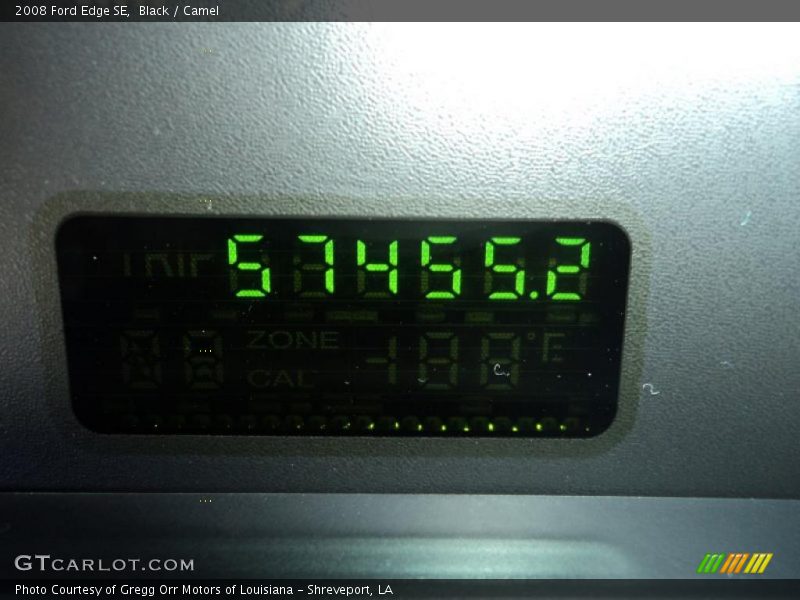 Black / Camel 2008 Ford Edge SE