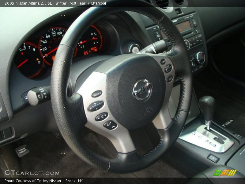 Winter Frost Pearl / Charcoal 2009 Nissan Altima 2.5 SL