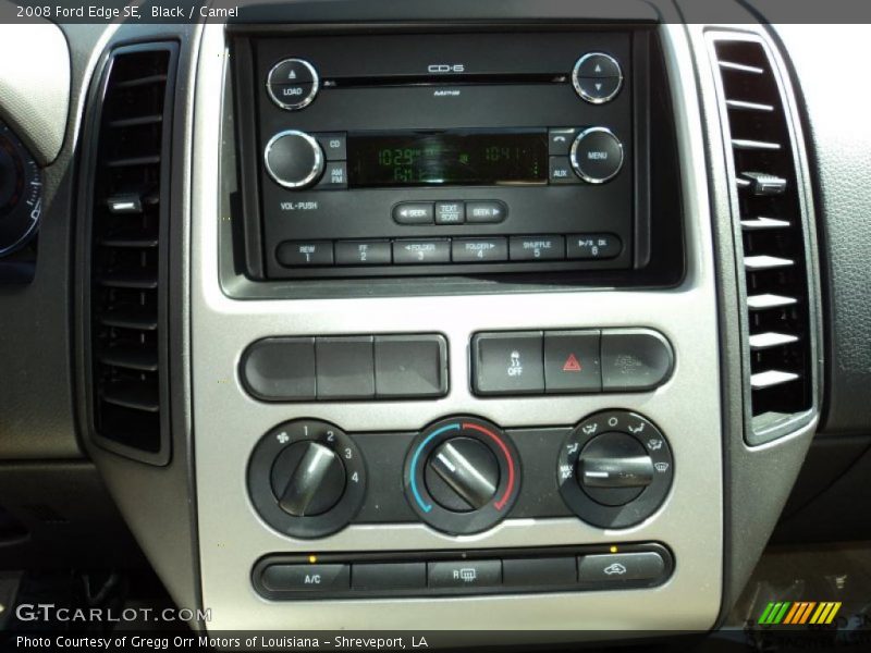 Black / Camel 2008 Ford Edge SE