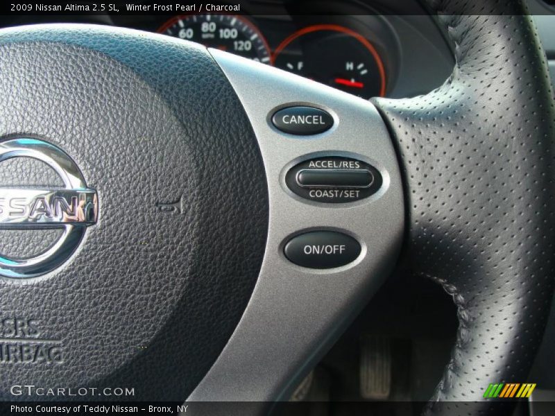 Winter Frost Pearl / Charcoal 2009 Nissan Altima 2.5 SL