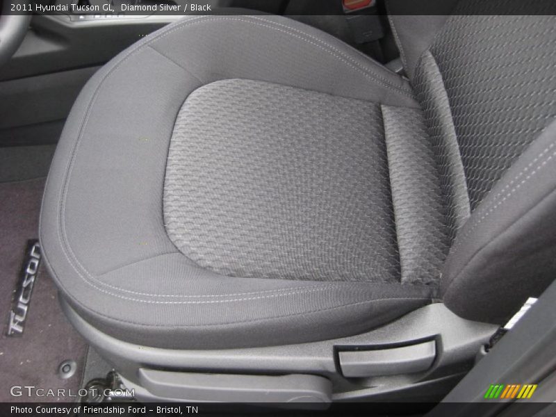  2011 Tucson GL Black Interior