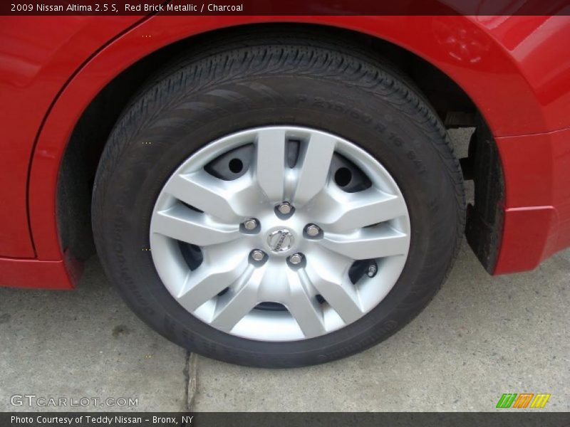 Red Brick Metallic / Charcoal 2009 Nissan Altima 2.5 S