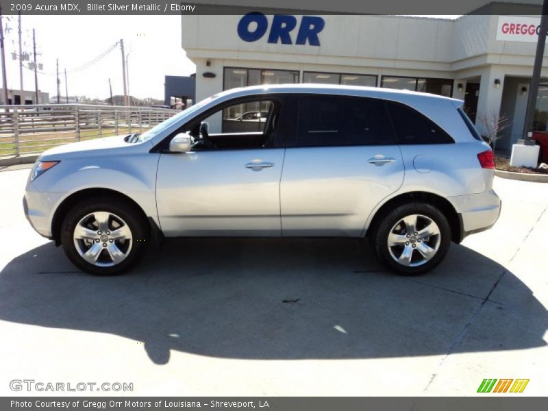 Billet Silver Metallic / Ebony 2009 Acura MDX