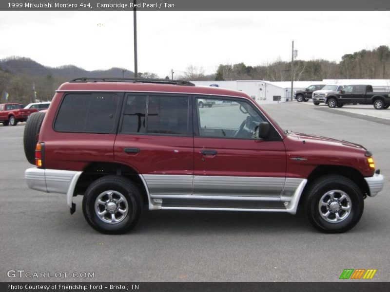  1999 Montero 4x4 Cambridge Red Pearl