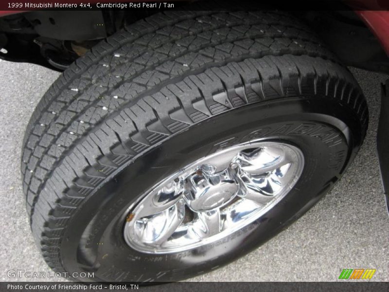 Cambridge Red Pearl / Tan 1999 Mitsubishi Montero 4x4