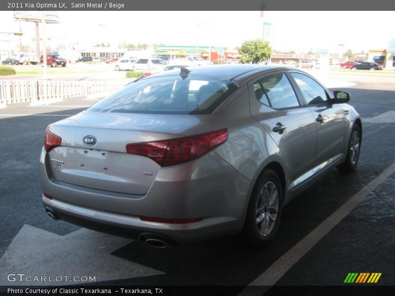 Satin Metal / Beige 2011 Kia Optima LX