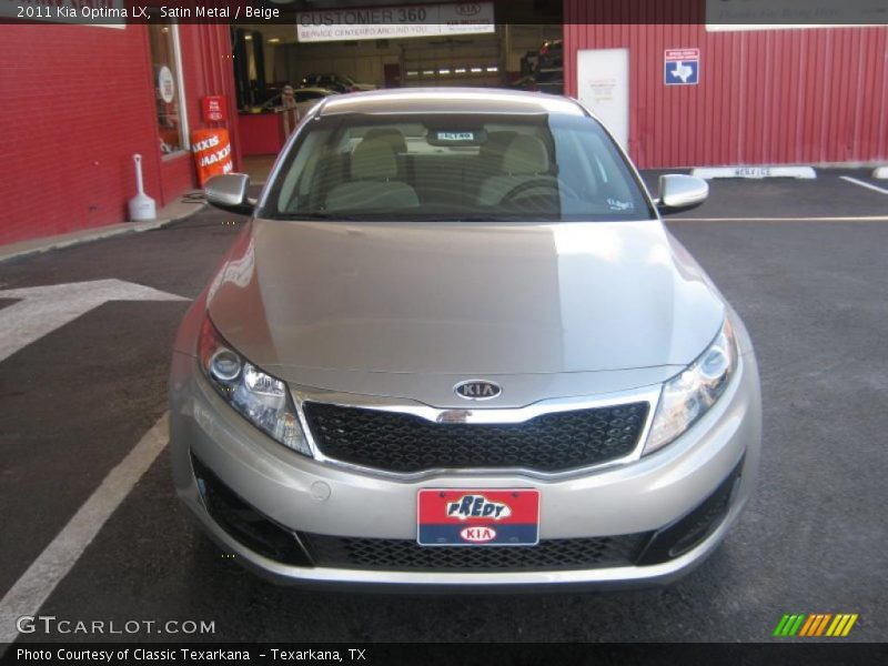 Satin Metal / Beige 2011 Kia Optima LX