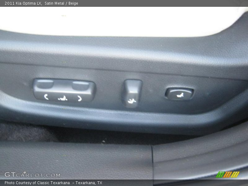 Satin Metal / Beige 2011 Kia Optima LX