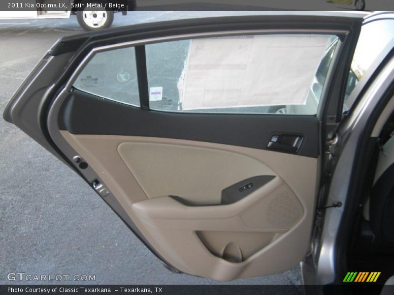 Door Panel of 2011 Optima LX