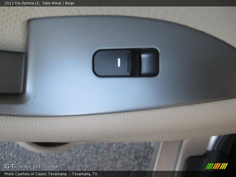Satin Metal / Beige 2011 Kia Optima LX